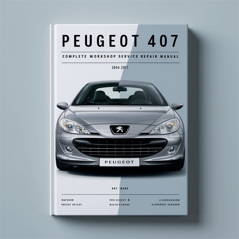 2004-2011 Peugeot 2008 Service Repair Workshop Manual PDF