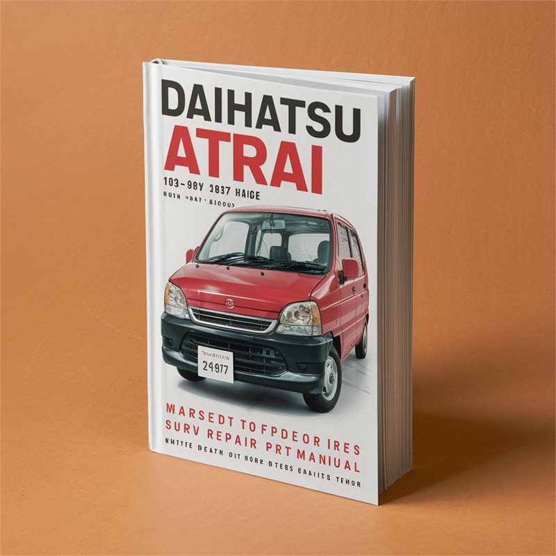 1993-1997 Daihatsu Atrai Service Repair Workshop Manual PDF