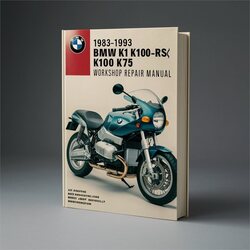 1983-1993 BMW K Series K1 K100RS K100 K75 ( Bookmarked Ipad-ready) Service Repair Workshop Manual PDF