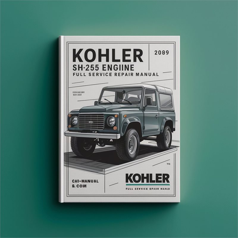 Kohler Courage Series SH265 Engine Service Repair Workshop Manual PDF