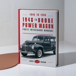 1956 Dodge Power Wagon 1948 Parts Interchange Service Repair Workshop Manual PDF