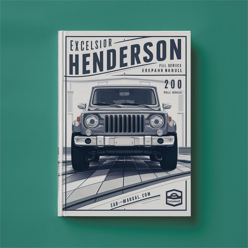 1999-2000 Excelsior Henderson Service Repair Workshop Manual PDF
