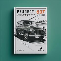 2000-2010 Peugeot 2008 Service Repair Workshop Manual PDF
