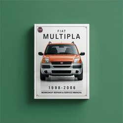 1998-2006 Fiat Multipla [ Informative DIY ] Service Repair Workshop Manual PDF