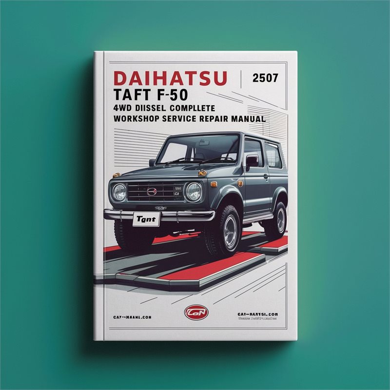 Daihatsu Taft F50 4WD Diesel Service Repair Workshop Manual PDF