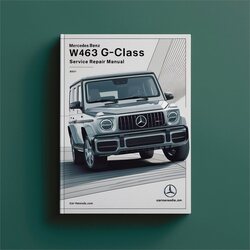 Mercedes Benz W463 G-CLASS Service Repair Workshop Manual PDF