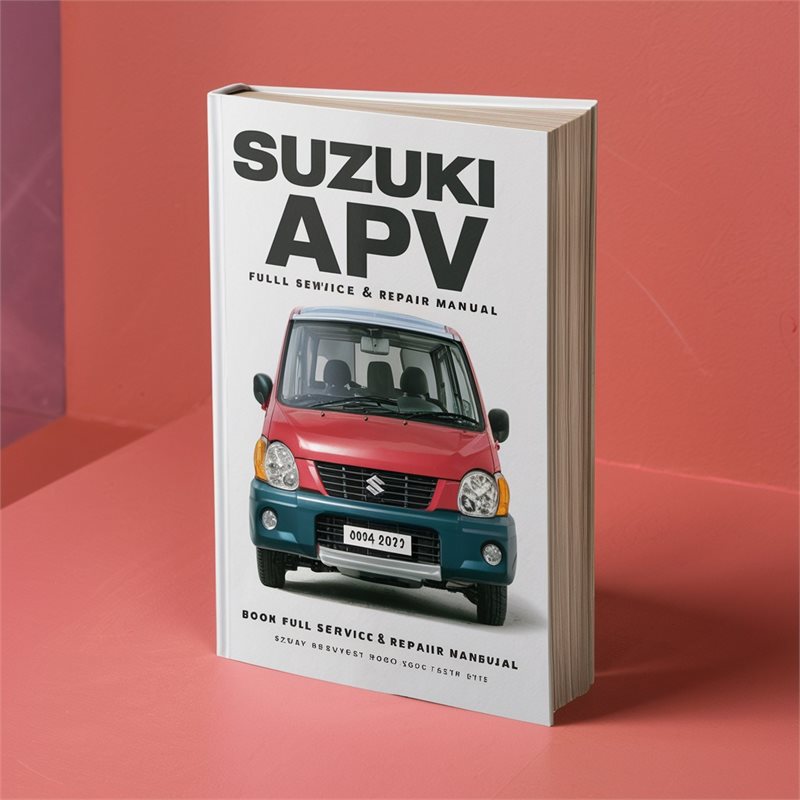 2004-2012 Suzuki APV Service Repair Workshop Manual PDF