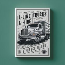 Sterling A & L Line L-LINE -line Trucks Operation Service Repair Workshop Manual PDF
