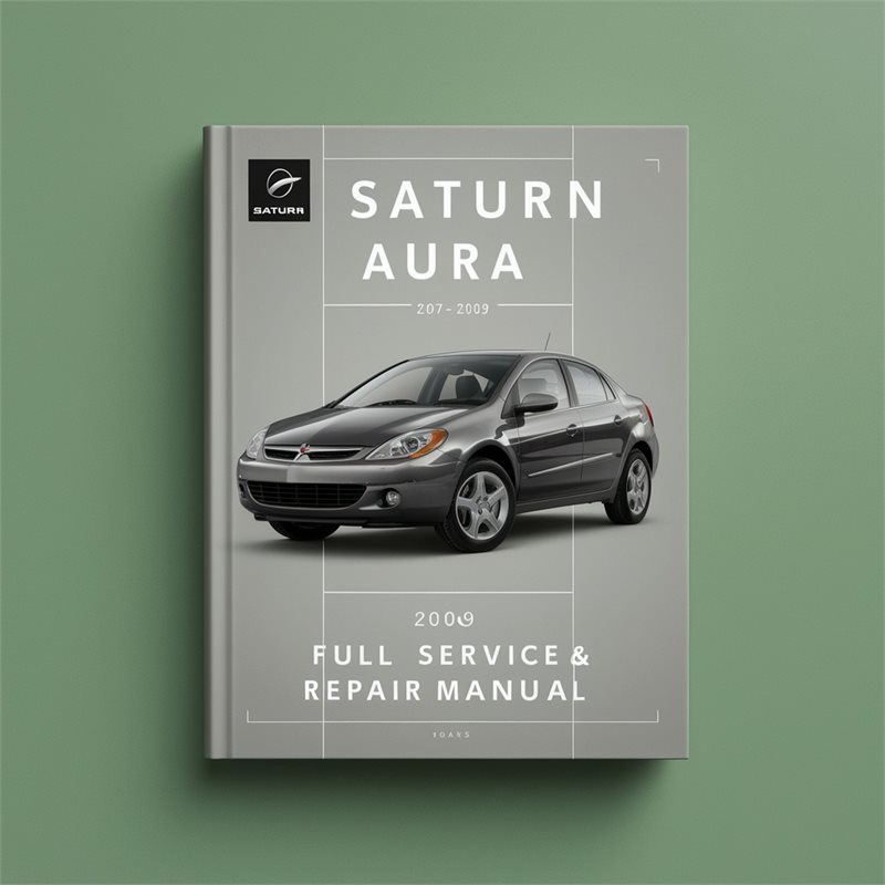 2007-2009 Saturn Aura Service Repair Workshop Manual PDF