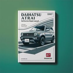 1993-1997 Daihatsu Atrai Service Repair Workshop Manual PDF