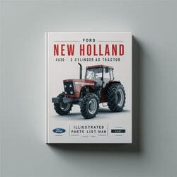 Ford New Holland 4630 3 Cylinder AG Tractor Illustrated Parts Catalog PDF