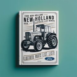Ford New Holland 5030 4 Cylinder AG Tractor Illustrated Parts Catalog PDF