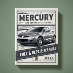 2008 Mercury MKZ Service Repair Workshop Manual PDF