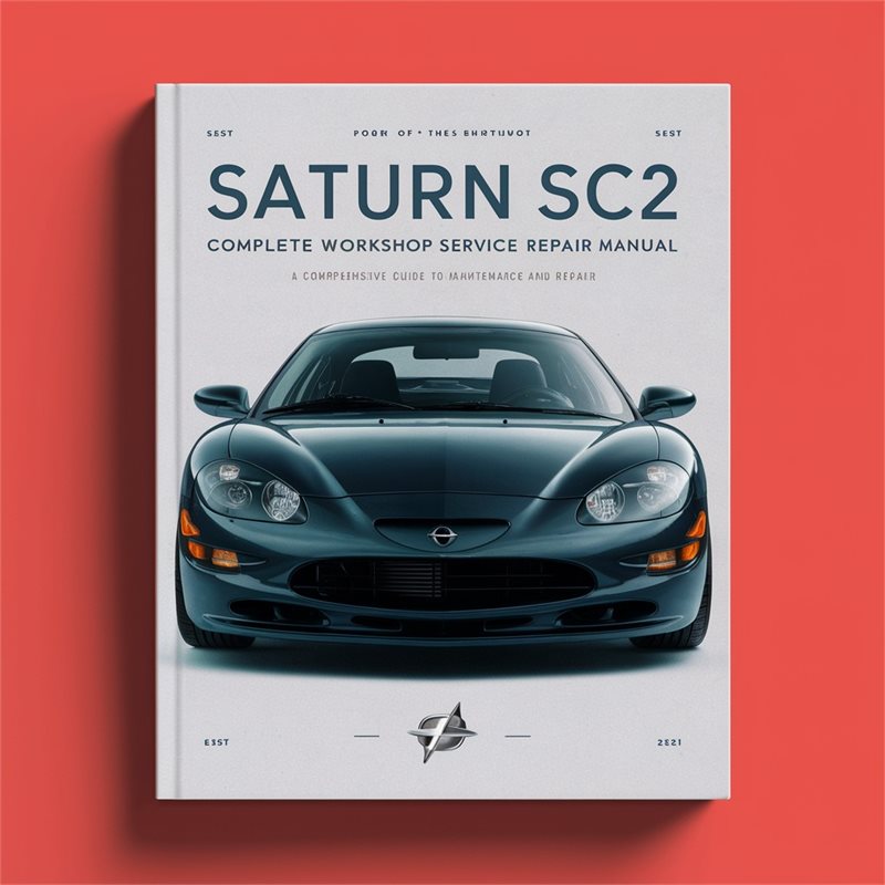 Saturn S Series SC2 Service Repair Workshop Manual PDF