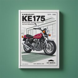 1979-1983 Kawasaki KE Models KE175 Service Repair Workshop Manual PDF