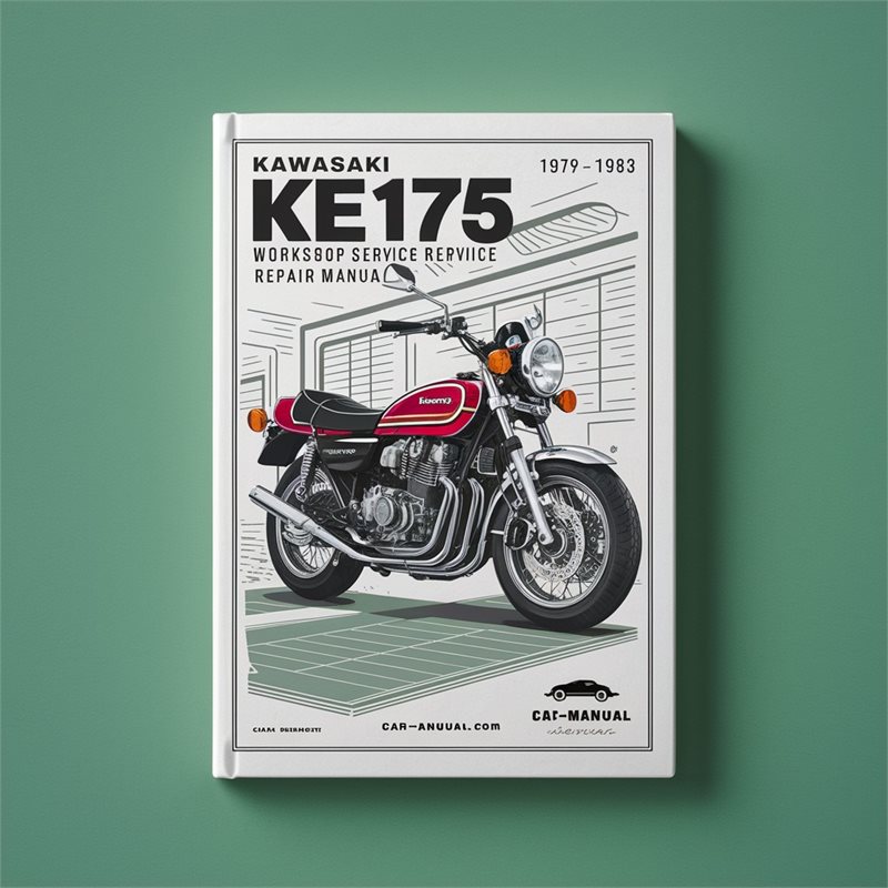 1979-1983 Kawasaki KE Models KE175 Service Repair Workshop Manual PDF