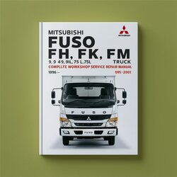 1996-2001 Mitsubishi Fuso Canter Models FE FG FH FK FM 3.9l 4.9l 5.9l 7.5l Truck Service Repair Workshop Manual PDF