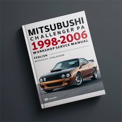 1998-2006 Mitsubishi Challenger Mitsubushi PA Service Repair Workshop Manual PDF