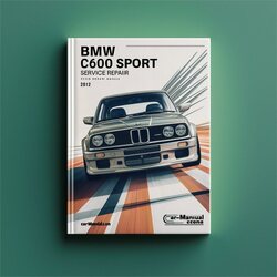 BMW C600 SPORT 2012 Service Repair Manual 