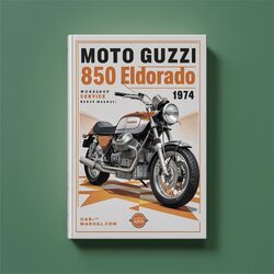 1972-1974 Moto Guzzi Eldorado 850 Service Repair Workshop Manual PDF