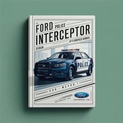 2013 Ford Police Interceptor Sedan Service Repair Workshop Manual PDF