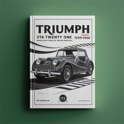 1959-1966 Triumph Twenty One 3TA Service Repair Workshop Manual PDF