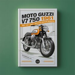 1967-1971 Moto Guzzi Breva V7 750 Service Repair Workshop Manual PDF