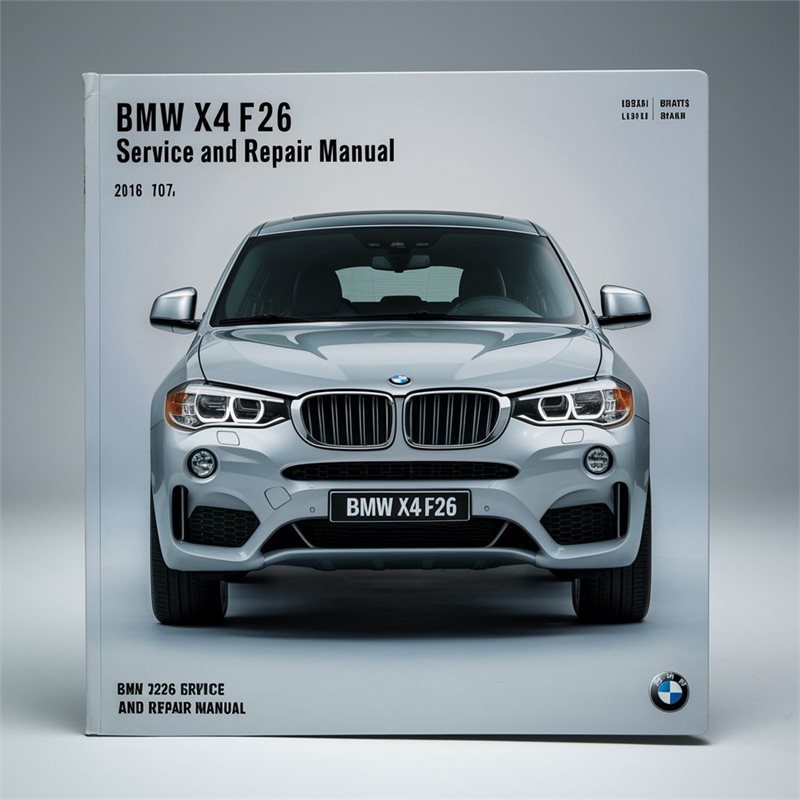 2016 BMW 2 Series X4 F26 Service Repair Workshop Manual PDF