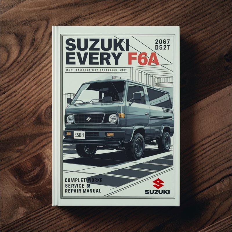 Suzuki F6A Carry Every DE51V DF51V DC51T DD51T DC51B DA52T DB52T DA52V Service Repair Workshop Manual PDF