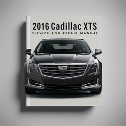 2016 Cadillac XTS Service Repair Workshop Manual PDF