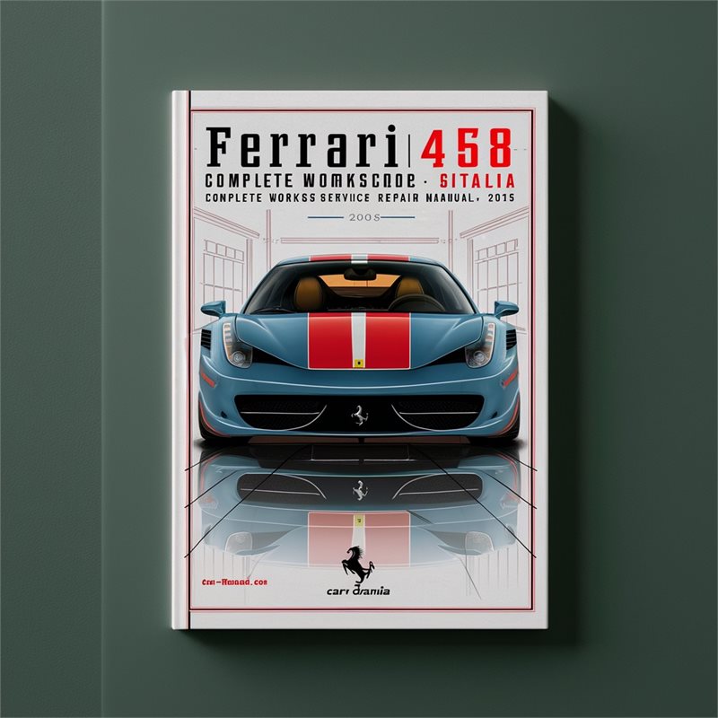 2009-2015 Ferrari 458 Italia Service Repair Workshop Manual PDF