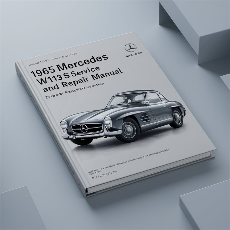 1965 Mercedes W113 Service Repair Workshop Manual PDF