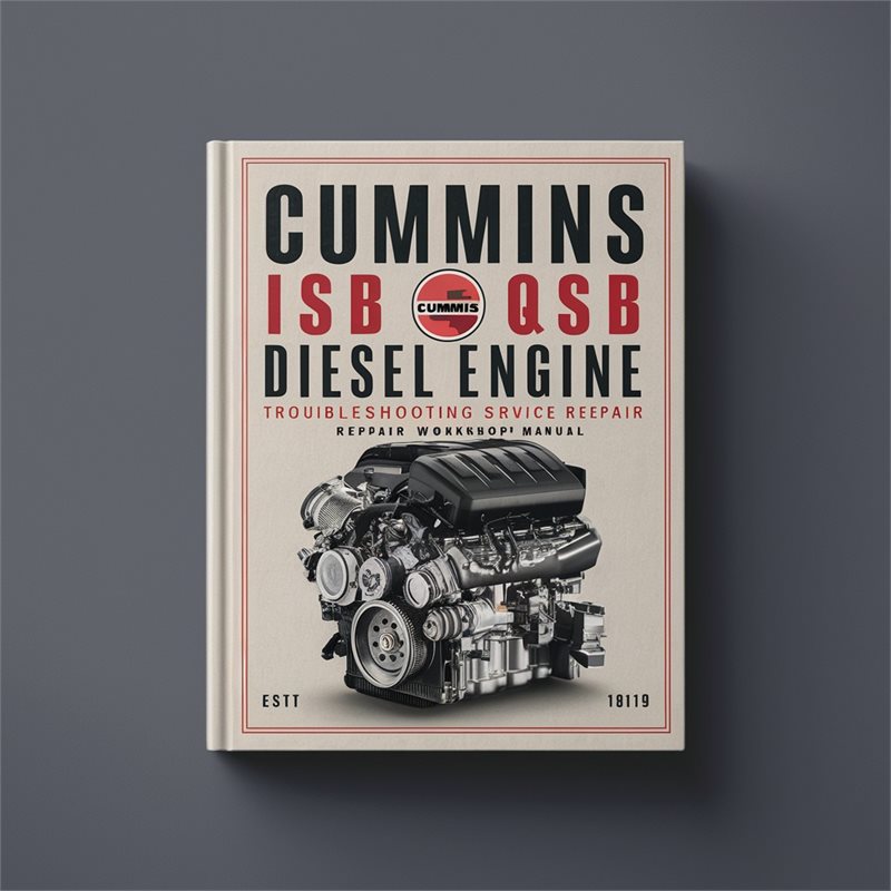 Cummins ISB / Isbe QSB Series 5.9 Diesel Engine Service Repair Workshop Manual PDF
