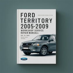 2005-2009 Ford Territory Service Repair Workshop Manual PDF