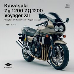 1986-2003 Kawasaki ZG1200 Voyager XII Service Repair Workshop Manual PDF