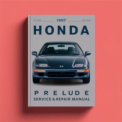 1997 Honda Prelude Service Repair Workshop Manual PDF