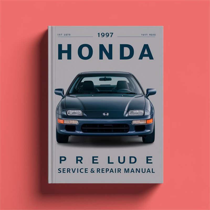1997 Honda Prelude Service Repair Workshop Manual PDF