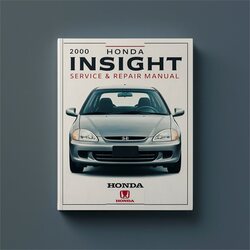 2000 Honda Insight Service Repair Workshop Manual PDF