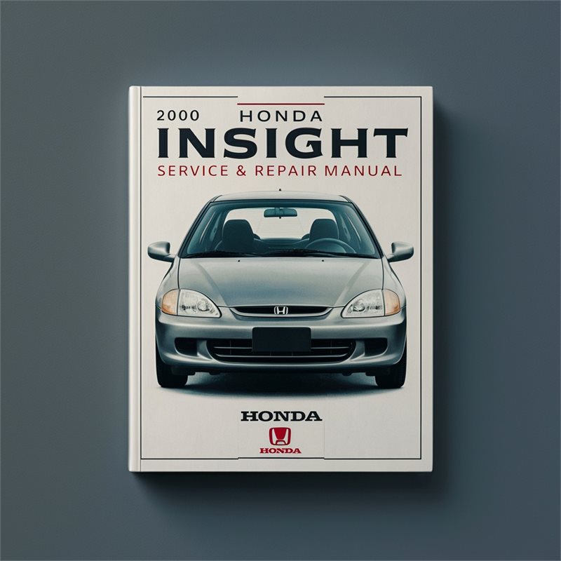 2000 Honda Insight Service Repair Workshop Manual PDF