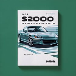 2005 Honda S2000 Service Repair Workshop Manual PDF