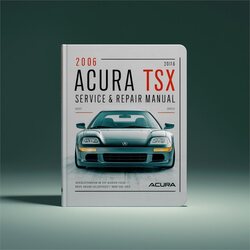 2006 Acura TSX Service Repair Workshop Manual PDF