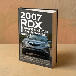 2007 Acura RDX Service Repair Workshop Manual PDF
