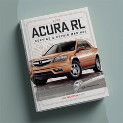 2008 Acura RL Service Repair Workshop Manual PDF