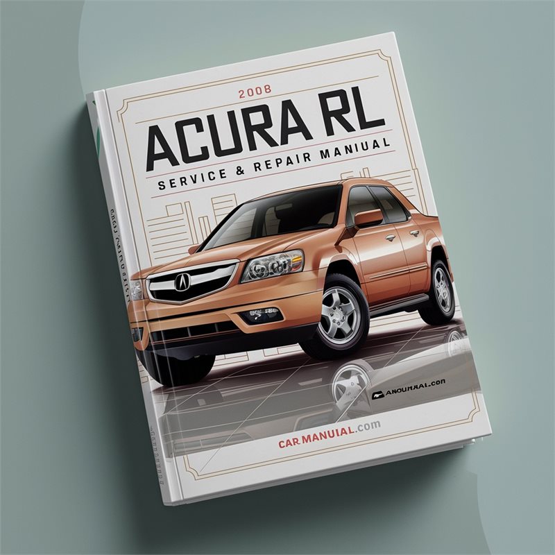 2008 Acura RL Service Repair Workshop Manual PDF
