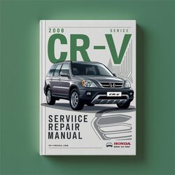 2008 Honda Crosstour CR-V Service Repair Workshop Manual PDF