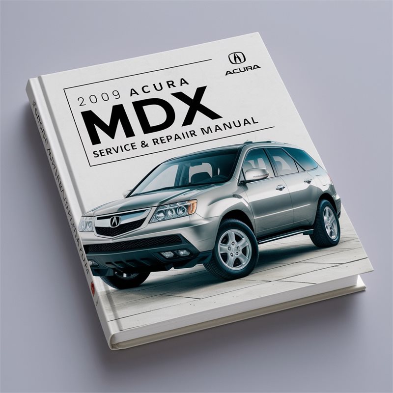 2009 Acura MDX Service Repair Workshop Manual PDF