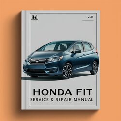 2011 Honda Fit Service Repair Workshop Manual PDF