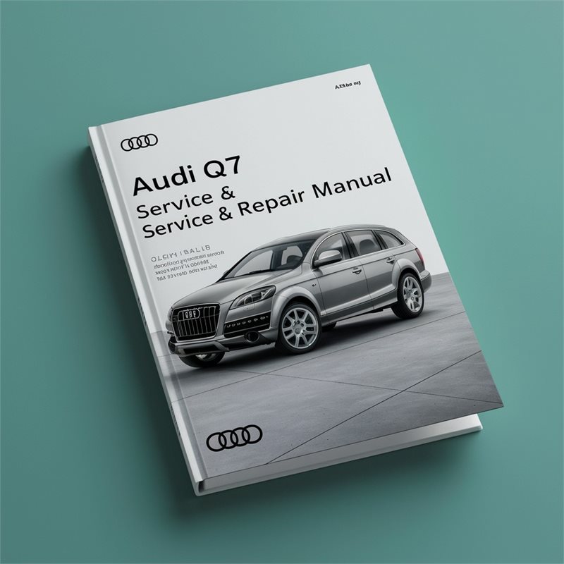 2012 Audi Q7 Service Repair Workshop Manual PDF