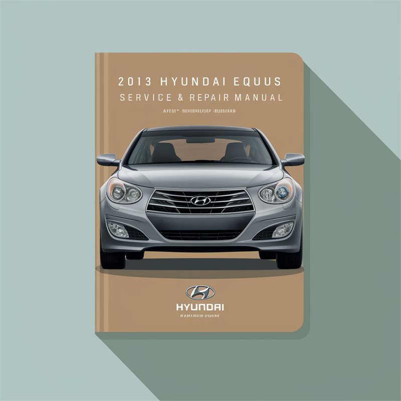 2013 Hyundai Equus Service Repair Workshop Manual PDF