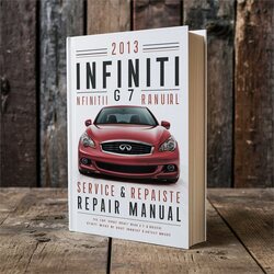 2013 Infiniti G Models G37 Service Repair Workshop Manual PDF